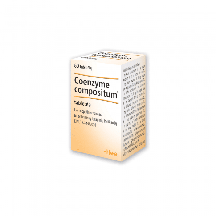 Coenzyme compositum tabletės N50