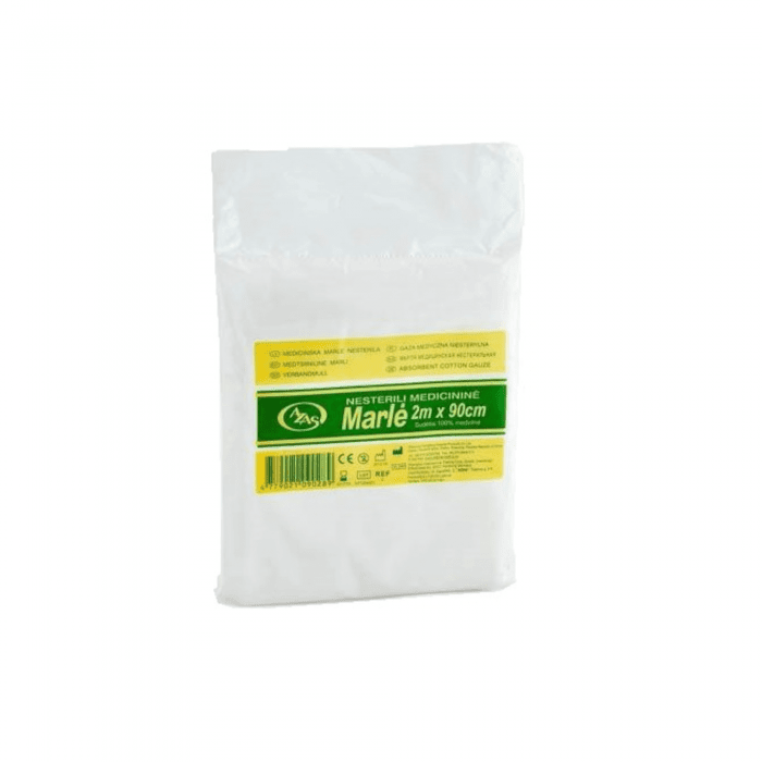 AZAS marlė (17s./kv.cm) medicininė 2 m x 90 cm N1