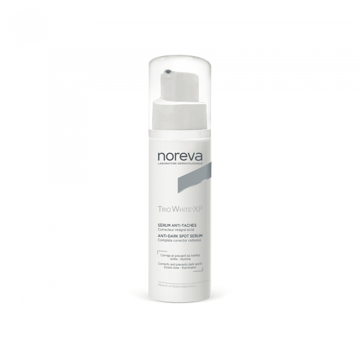 NOREVA pigmentines dėmes šalinantis serumas TRIO WHITE XP, 30 ml