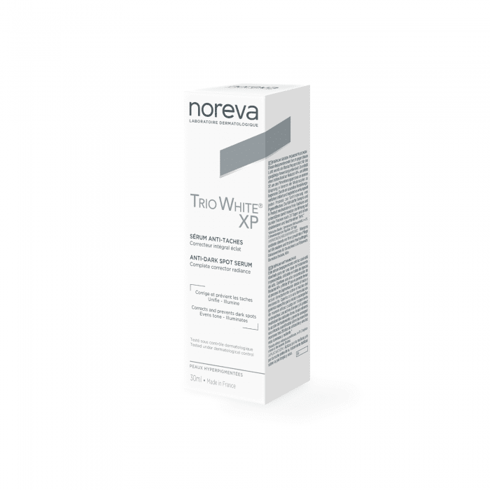 NOREVA pigmentines dėmes šalinantis serumas TRIO WHITE XP, 30 ml