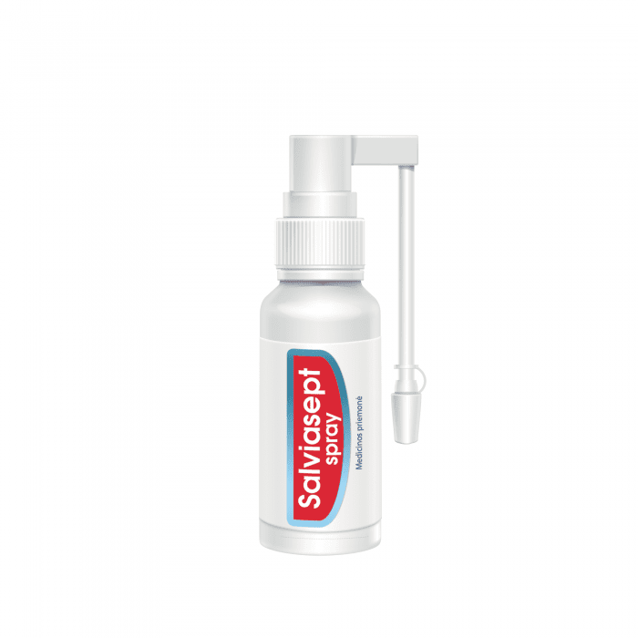SALVIASEPT gerklės purškalas 20 ml