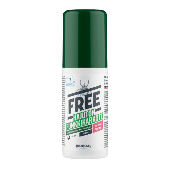 FREE purškalas nuo erkių, 100 ml