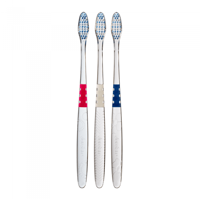 Jordan CLINIC dantų šepetėlis, minkštas PRECISION WHITE N1