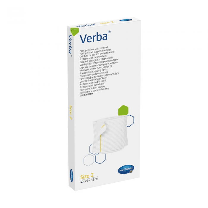 VERBA pooperacinis palaikomasis diržas, dydis 2 (apimtis 75-85 cm)