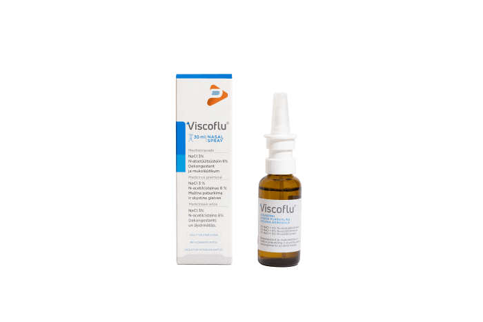 VISCOFLU nosies purškalas 30 ml