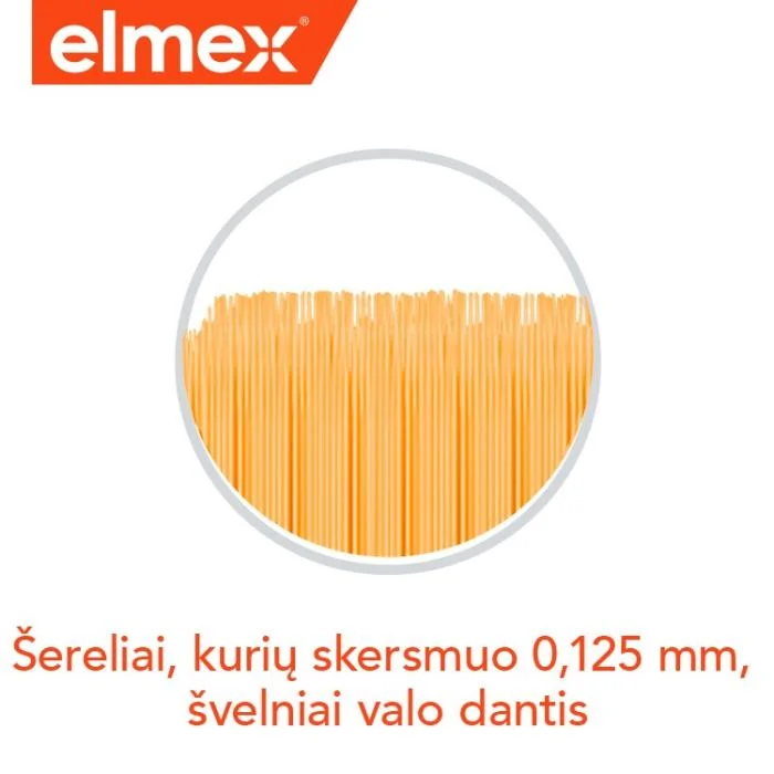 ELMEX labai minkštas dantų šepetėlis ULTRA SOFT, 1 vnt.