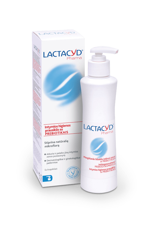 LACTACYD Pharma intymios higienos prausiklis su probiotikais 250 ml