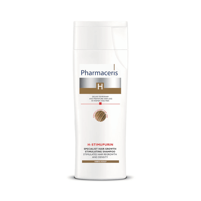 PHARMACERIS H, STIMUPURIN šampūnas plaukams, linkusiems slinkti, 250ml