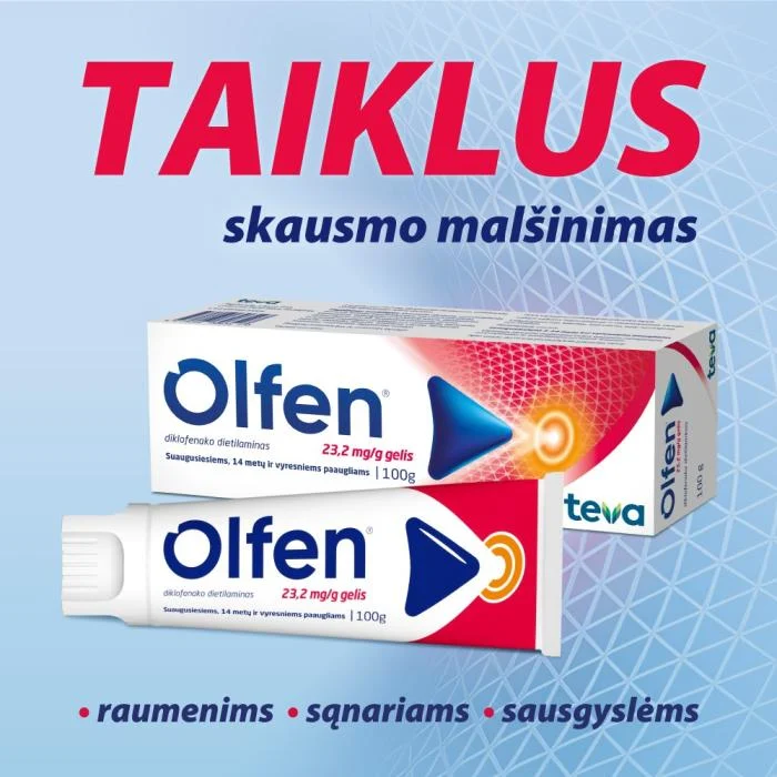 Olfen 23,2 mg/g gelis, 100g