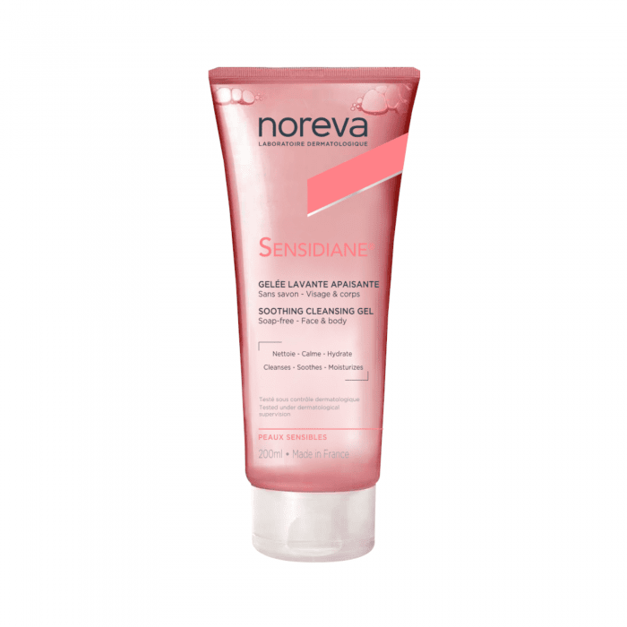 NOREVA raminamasis prausiamasis gelis SENSIDIANE 200 ml