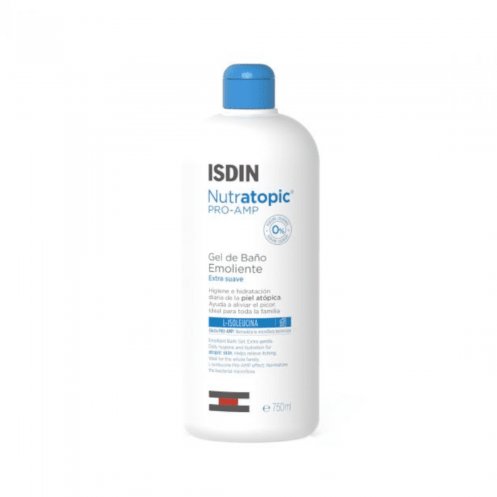 ISDIN kūno prausiklis NUTRATOPIC PRO-AMP 400 ml