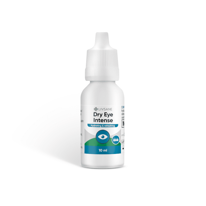 LIVSANE akių lašai DRY EYE INTENSE 10 ml
