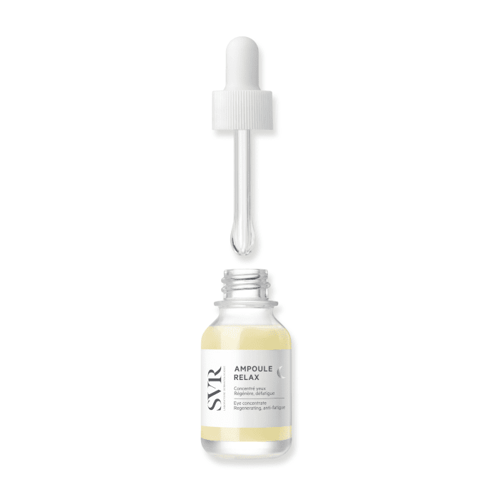 SVR AMPOULE RELAX atpalaiduojamasis naktinis serumas paakiams, 15 ml