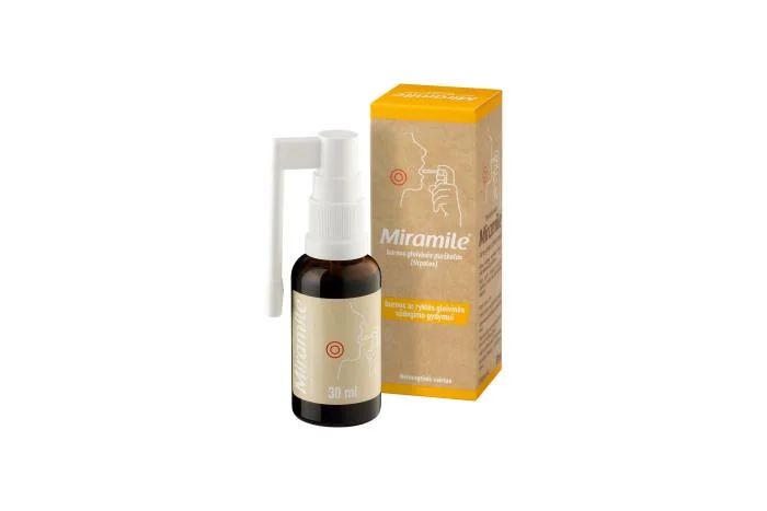 MIRAMILE burnos gleivinės purškalas 30 ml