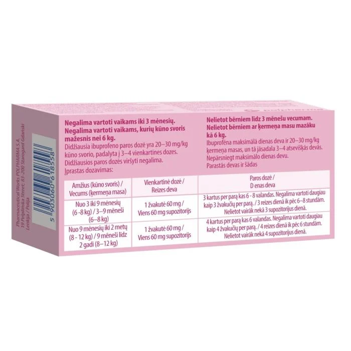 IBUGARD 60 mg žvakutės N10