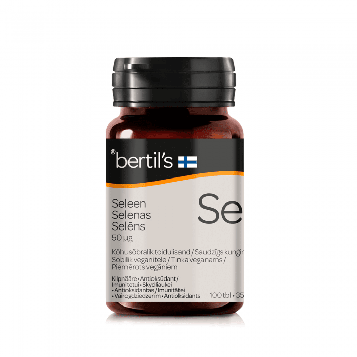 Bertil’s Selenas 50 µg tabletės N100