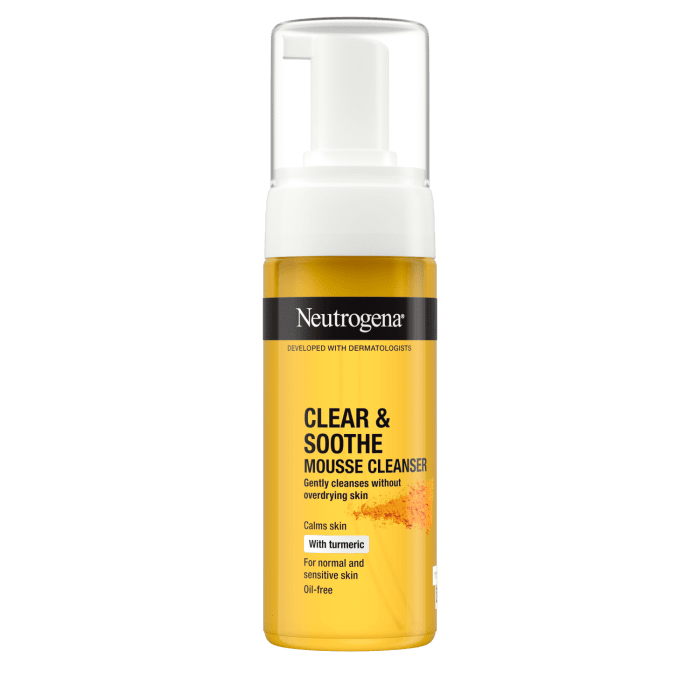 NEUTROGENA prausimosi putos Clear & Soothe 150 ml  