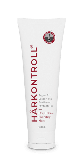 Hårkontroll intensyviai giliuosiuose sluoksniuose drėkinanti kaukė 150 ml