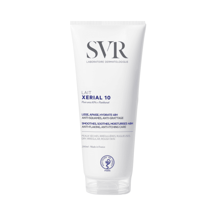 SVR XERIAL 10 LAIT kūno pienelis su 10% šlapalo, 200 ml