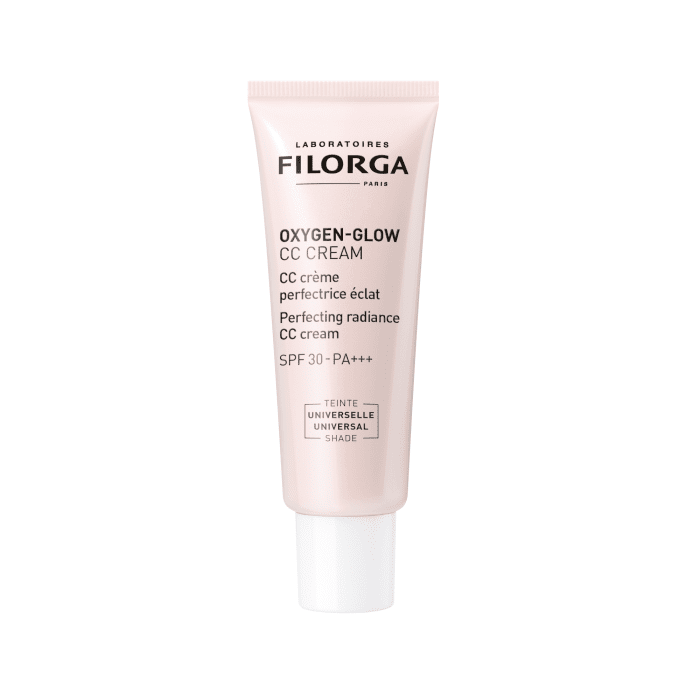 FILORGA veido kremas nuo saulės brandžiai, skaistumo stokojančiai veido odai OXYGEN-GLOW CC, 50 ml