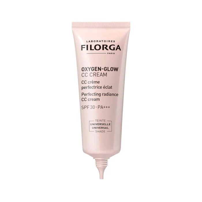 FILORGA veido kremas nuo saulės brandžiai, skaistumo stokojančiai veido odai OXYGEN-GLOW CC, 50 ml