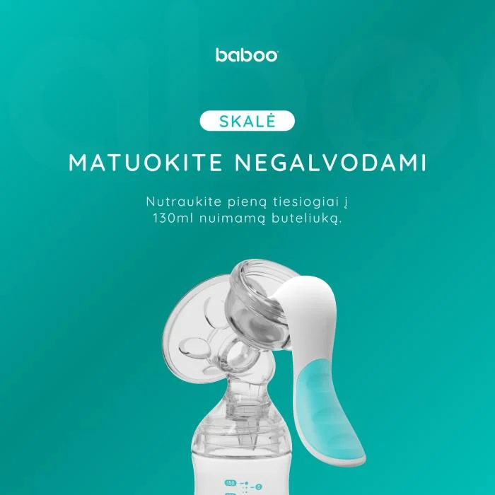 Baboo rankinis pientraukis su 4 nutraukimo stiprumo lygiais