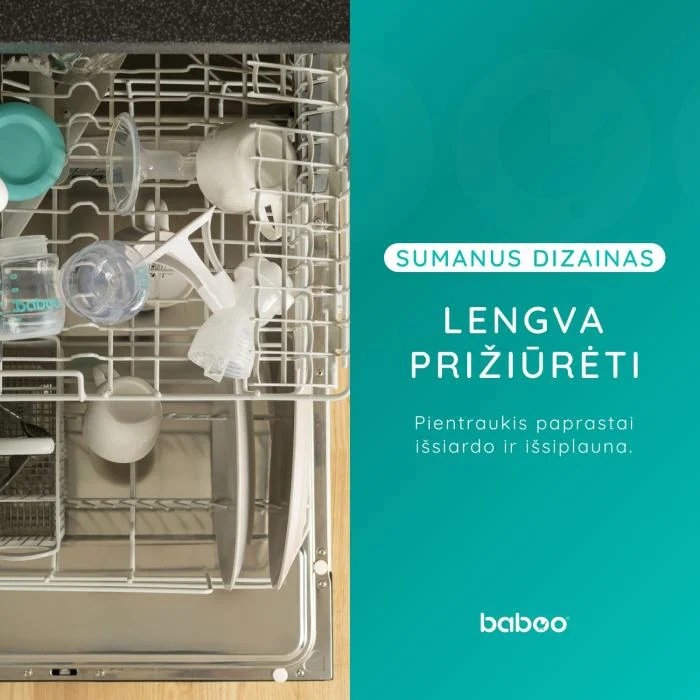 Baboo elektrinis pientraukis su 3D pieno nutraukimo technologija