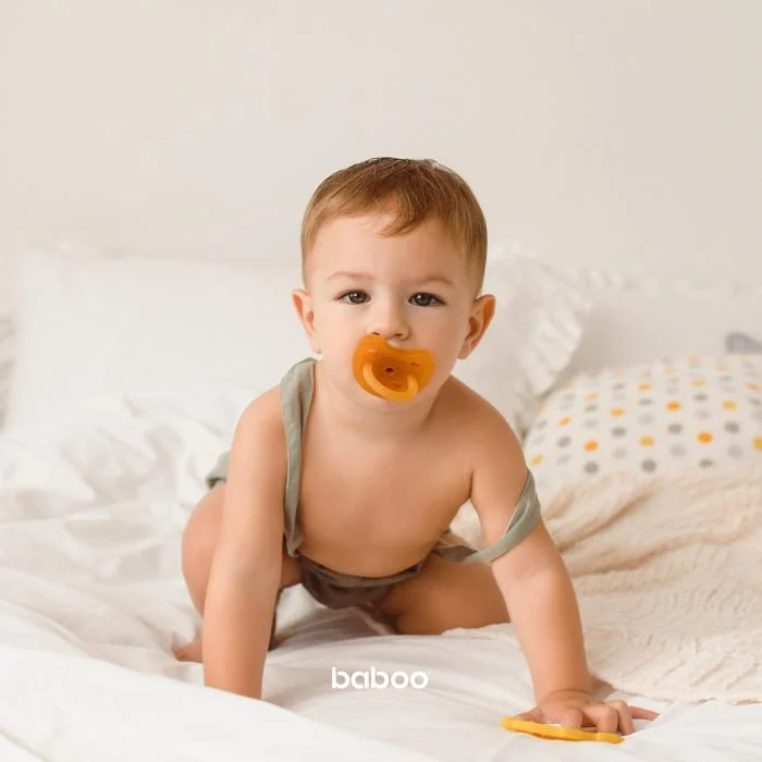 BABOO lateksinis apvalus čiulptukas, 6+ mėn