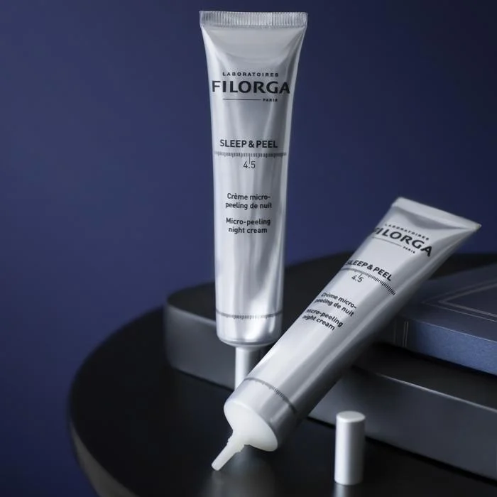 FILORGA naktinis šveičiamasis veido kremas SLEEP & PEEL 40 ml