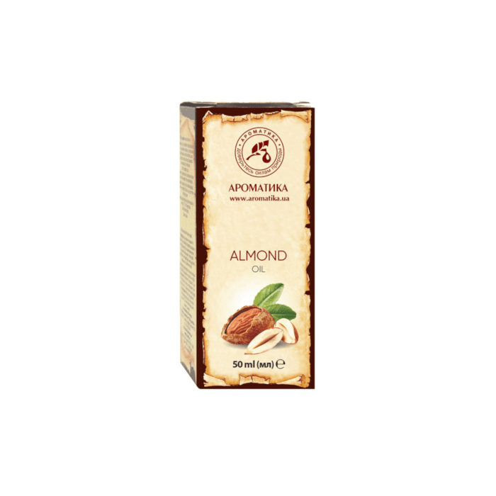 AROMATIKA natūralus augalinis migdolų aliejus 50 ml