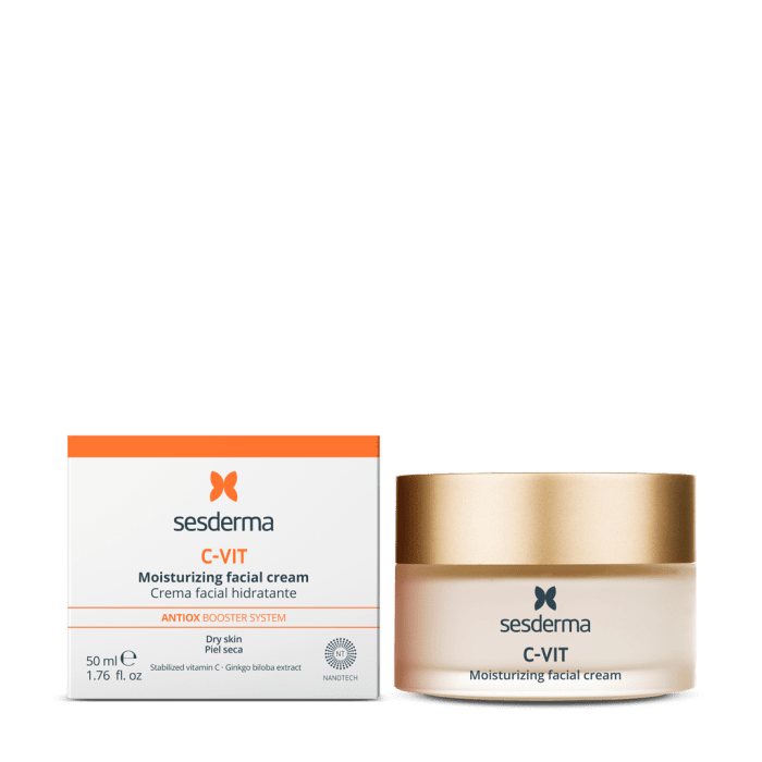 SESDERMA C-VIT drėkinamasis veido kremas, 50 ml