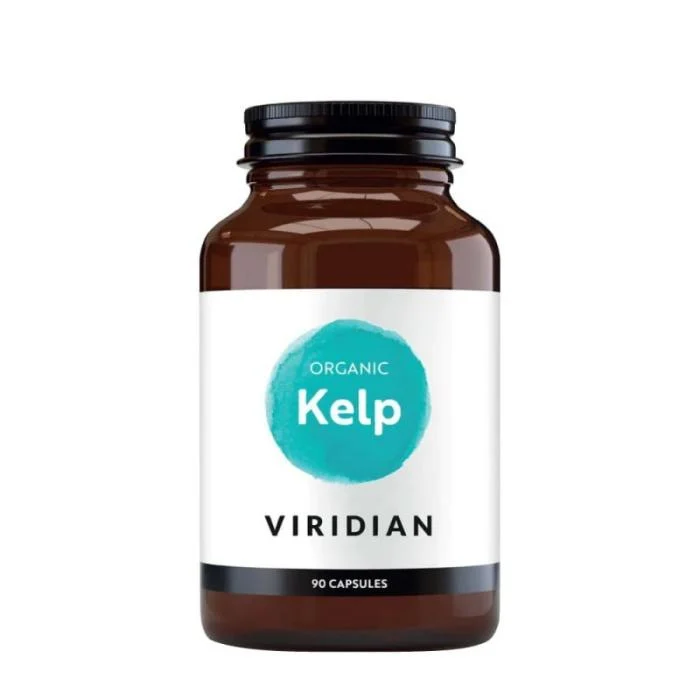 VIRIDIAN kapsulės ORGANIC KELP 600 mg N90
