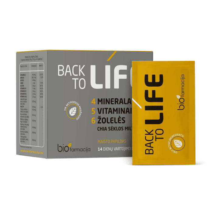 BACK TO LIFE milteliai N14