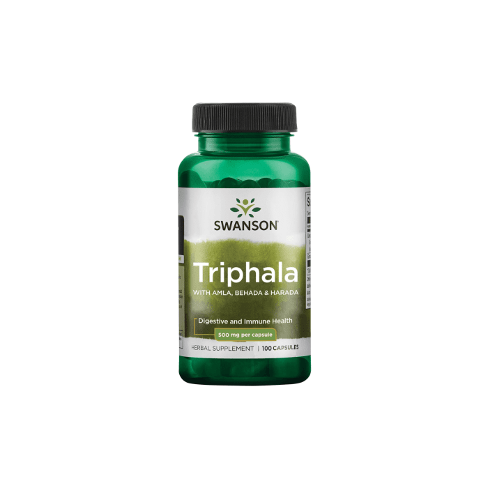 SWANSON TRIPHALA kapsulės, N100
