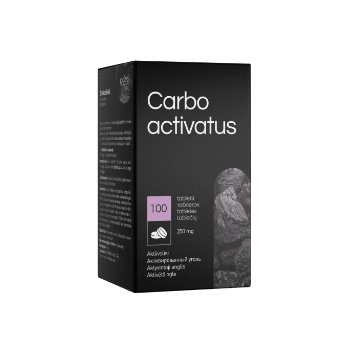 Aktyvinta anglis tabletės N100