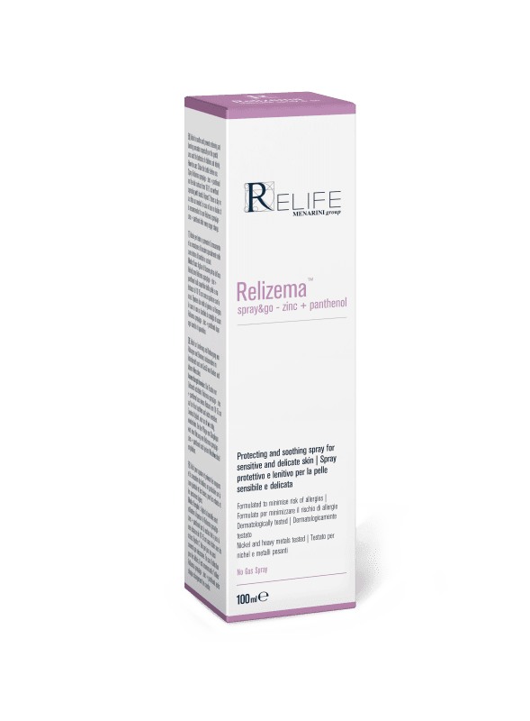 RELIZEMA zinc + panthenol purškalas SPRAY & GO 100 ml