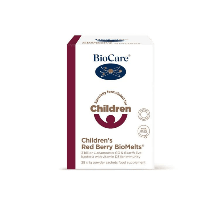 BIOCARE gerųjų bakterijų ir vitamino D milteliai, N28x1 g