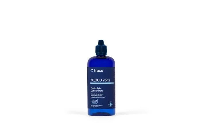 TRACE MINERALS ConcenTrace® 40,000 Volts  - didelės koncentracijos elektrolitų kompleksas SU MAGNIU IR KALIU 237 ML