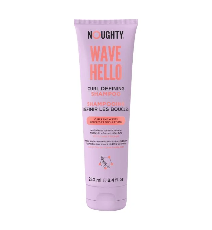 NOUGHTY Wave Hello šampūnas garbanotiems ir banguotiems plaukams, 250 ml