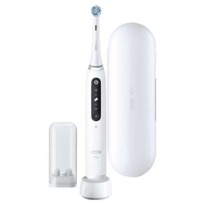 ORAL B POC IO5 Elektrinis dantų šepetėlis, Quite White, N1