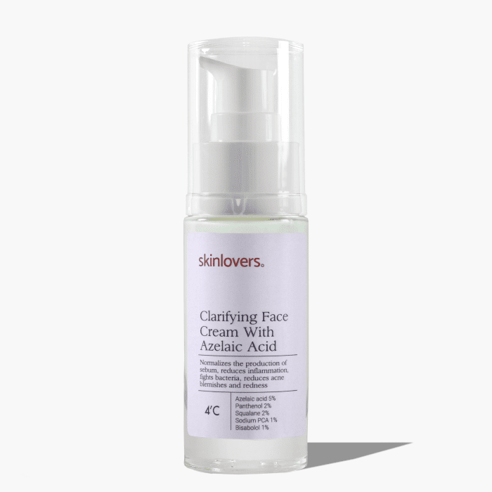 SKINLOVERS, 4'C veido kremas su azelaino rūgštimi, 30 ml