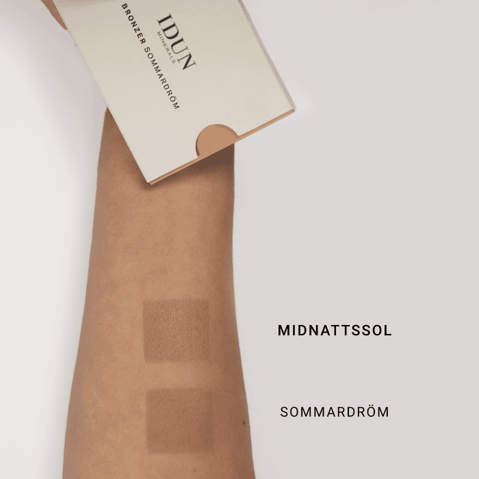 IDUN Minerals bronzinanti pudra suteikianti spindesio Midnattssol Nr. 1622, 5 g