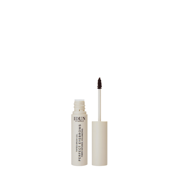 IDUN Minerals atspalvį suteikiantis antakių gelis, tamsus Nr. 5303, 5 ml