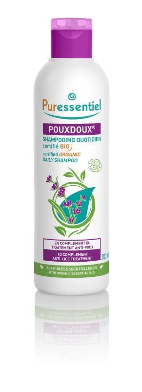 ŠAMPŪNAS „POUXDOUX®“ PAPILDOMA PRIEMONĖ UTĖLĖMS NAIKINTI 
