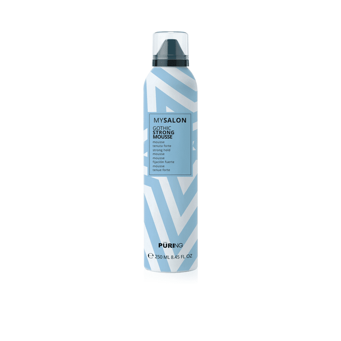 PURING GOTHIC STRONG MOUSSE stiprios fiksacijos putos, 250 ml