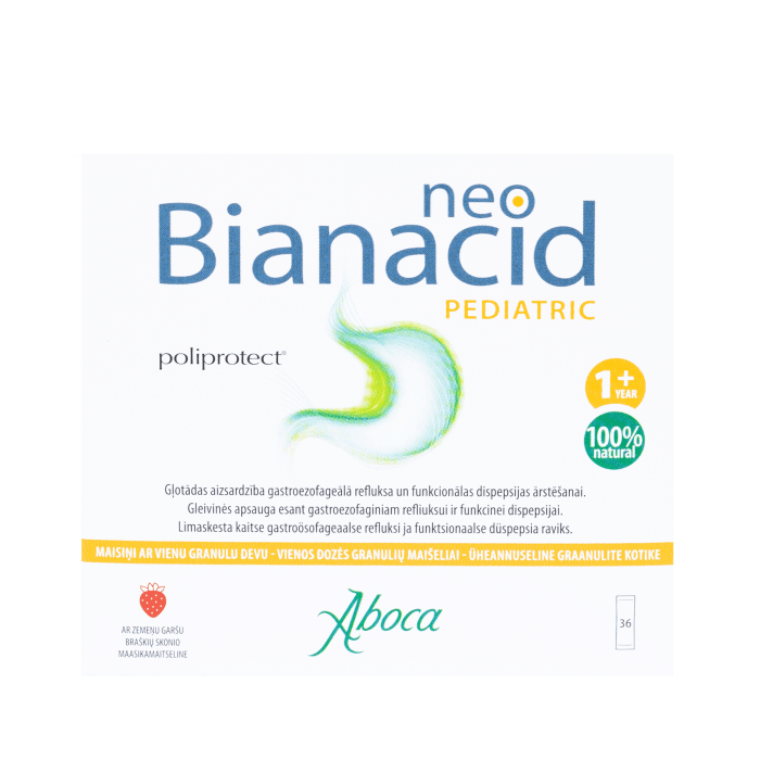 NEOBIANACID Pediatric 775 mg granulės N36