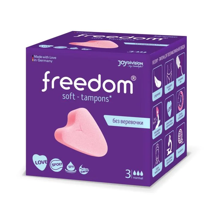 FREEDOM NORMAL tamponai, N3
