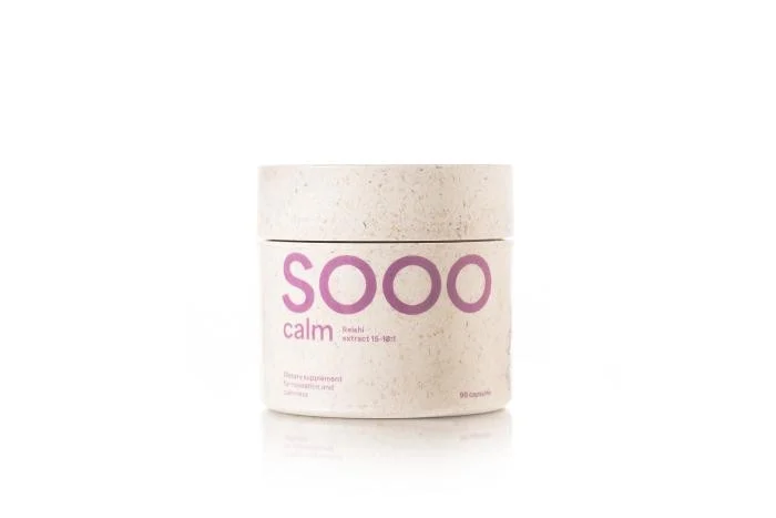 SOOO calm: Reishi ekstraktas, 350 mg, N90, 15-18:1