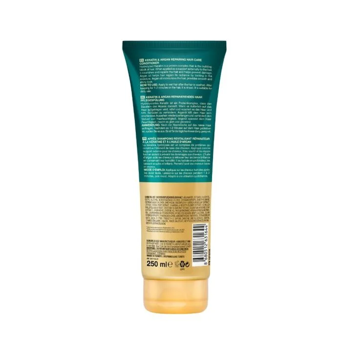 BIOXCIN KERATIN & ARGAN atstatomasis plaukų kondicionierius, 250 ml
