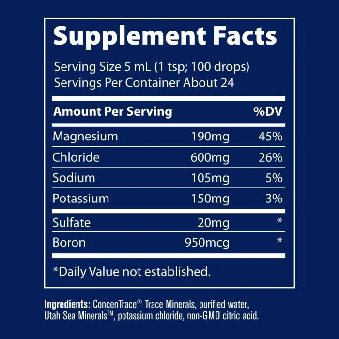 Trace Minerals Keto elektrolitų lašai, 118 ml